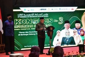 Empat Pesan Wapres pada Kongres Muslimah Indonesia ke-3