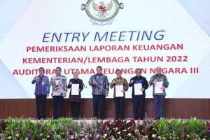 Ukur Keandalan Laporan Keuangan, BPK Gelar Entry Meeting Pemeriksaan Laporan Keuangan TA 2022