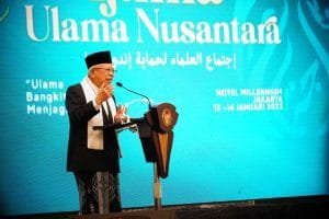 Buka Ijtima’ Ulama Nusantara, Wapres Berharap Perdebatan  Pemilu 2024 Tidak Merusak Keutuhan Bangsa
