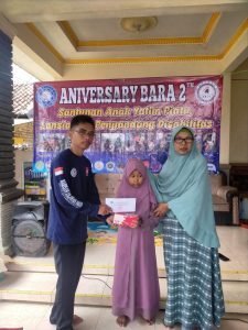 Anniversary BARA ke 2, BARA Santuni puluhan Anak Yatim