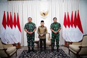 Bertemu Panglima TNI, Wapres Tegaskan Pengamanan Sebagai Prasyarat Pembangunan Kesejahteraan Papua