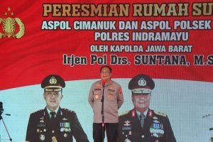 Peresmian Rusun Asrama Polisi Cimanuk Dan Asrama Polsek Kroya Polres Indramayu