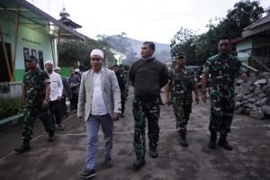 Lagi..!, Dari Siang Hingga Malam, Pangkogasgabpad Yakinkan Keamanan Kunker Wapres RI Ke Cianjur