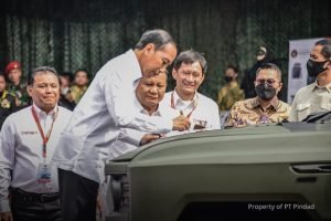 Presiden RI Resmikan “Maung” Terbaru, Kendaraan Operasional Satuan TNI Buatan Pindad Di Rapim Kemhan 2023