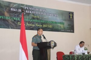 Korem 063/SGJ Gelar Penyuluhan Hak Kekayaan Intelektual