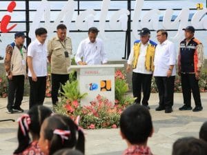 Resmikan Penataan Kawasan Pantai Malalayang dan Bunaken, Presiden Berpesan Jaga Kebersihan