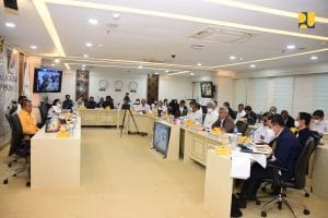 Rapat Kerja dengan Komite II DPD RI, Kementerian PUPR Bahas Program Kerja Tahun 2023 dan Rencana Kerja Tahun 2024