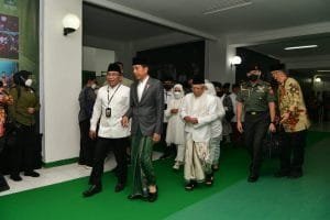 Dampingi Presiden, Wapres Hadiri Resepsi Puncak 1 Abad NU di Stadion Gelora Delta Sidoarjo