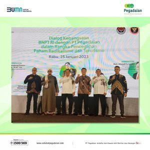 Pegadaian Kanwil Bandung Dan BNPT Gelar Dialog Kebangsaan Cegah Radikalisme dan Terorisme