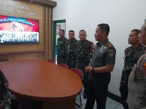 Dandim Kota Bandung Apresiasi Renovasi Sarpras Koramil Ujung Berung