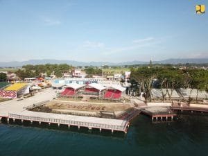 Kementerian PUPR Selesaikan Pembangunan Venue Kejuaraan Dunia Perahu Motor Formula 1 di Danau Toba