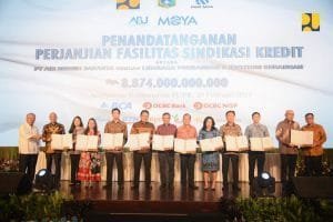 Tingkatkan Pelayanan Air Minum di DKI Jakarta, Kementerian PUPR Laksanakan Penandatanganan Fasilitas Kredit dengan Sindikasi Kreditur