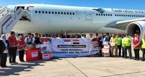 Bantuan Kemanusiaan Korban Gempa Suriah Tiba di Damaskus