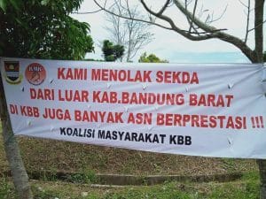 Hengky Kurniawan: “Spanduk Tolak Sekda Terpampang di Pemda KBB Hal Wajar di Era Demokrasi”