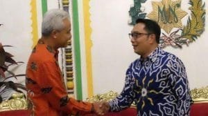 Tanda Ganjar-Ridwan 2024? Ridwan Kamil Pamit, Jokowi Sebut Pantas Dampingi Ganjar Sebagai Cawapres