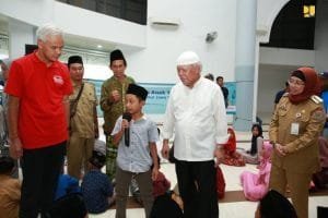 Tinjau Layanan Mudik Bersama Gubernur Jateng, Menteri Basuki: Berikan Layanan Yang Baik