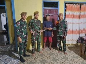 Kepercayaan Terhadap Satgas Yonarhanud 3/YBY Tinggi, Warga Banyak Serahkan Senpi