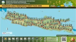 Waspadai Potensi Cuaca Ekstrem selama Arus Mudik dan Balik Lebaran 2023