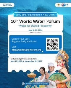 Indonesia Siap Jadi Tuan Rumah World Water Forum ke-10 di Bali, Registrasi Peserta Mulai Dibuka 18 Mei 2023