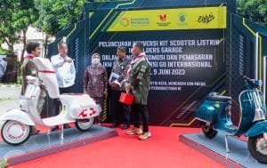 Kemenperin Dukung Produksi Unit Scooter Listrik Konversi