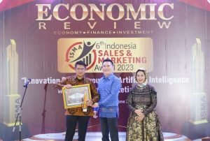 Jasa Marga Raih Penghargaan The Best Indonesia Sales Marketing di Ajang Indonesia Sales & Marketing Award 2023
