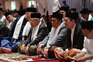 Wapres Ma’ruf Amin Salat Iduladha di Masjid Istiqlal Jakarta