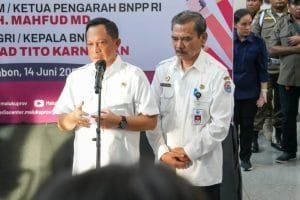 Menko Mahfud Tegaskan Pengembangan Jaringan Komunikasi di PPKT Terus Dilanjutkan