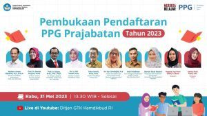 Nadiem Makarim Ajak Generasi Muda Jadi Guru Profesional dengan PPG Prajabatan 2023