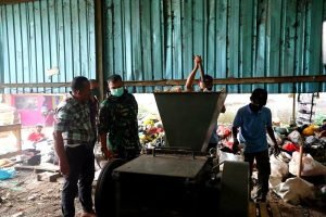 Keren! Kodam III/Siliwangi Rubah Sampah Jadi Briket Bernilai Ekonomis