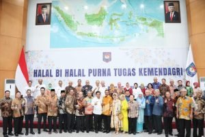 Rekatkan Tali Silaturahmi, Kemendagri Gelar Halalbihalal Jajaran Purna Tugas