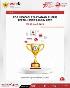 KIPP 2023 Berakhir, Top Inovasi Pelayanan Publik Terpuji Tahun 2023 Diumumkan