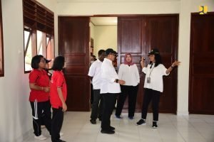 Dukung Fasilitas Pendidikan di Papua Barat, Kementerian PUPR Rehabilitasi dan Renovasi Prasarana SD Negeri 02 Amban