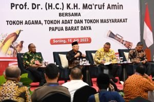 Pesan Wapres Kepada Para Tokoh Papua Barat Daya untuk Jaga Keutuhan Bangsa