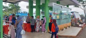 Berikan Rasa Aman, Polres Ciamis Patroli di Obwis Waterboom Sumberjaya Cipaku