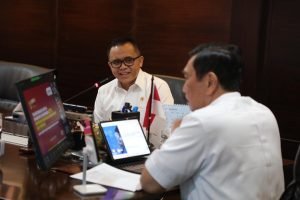 Menko Luhut dan Menteri Anas Kebut SPBE Bidang Kemaritiman dan Investasi