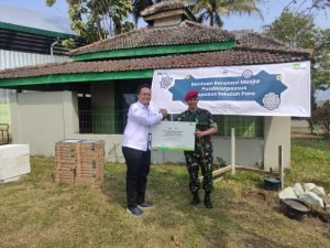 PT Pegadaian Kanwil X Bandung Salurkan Bantuan Renovasi Masjid Al Jawun Pusdiklatpassus Batujajar