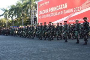 Peringatan HUT Ke-78 Kemerdekaan RI, Jadilah Prajurit Siliwangi Yang Patriotik