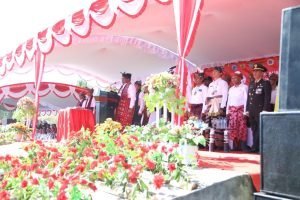 Wamendagri Pimpin Upacara HUT Ke-78 RI di Kabupaten Belu, Perbatasan RI-Timor Leste