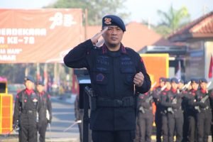 Peringati HUT RI Ke-78 Satbrimob Polda Jabar Gelar Upacara Sederhana