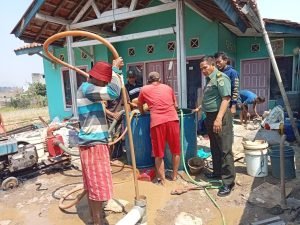 TNI Manunggal Air, Kodim 0609/Cimahi Bangun Fasilitas Air Bersih Di Desa Batujajar Timur