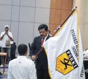 Lantik Pengurus Provinsi FORKI NTT, Hadi Tjahjato Berharap Pengurus Lakukan Pembinaan dengan IPTEK Olahraga