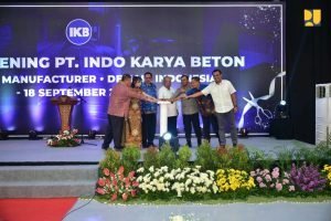 Grand Opening PT Indo Karya Beton, Menteri Basuki Sebut Bisa Dukung Percepatan Pembangunan di Jawa Tengah