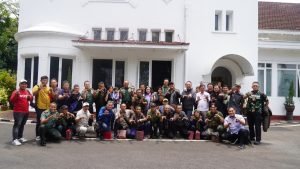 Pererat Silaturahmi, Asintel Kasdam III/Slw Gelar Coffee Morning Dengan Awak Media