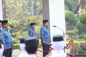 Sekjen Kemendagri Pimpin Upacara Peringatan Hari Kesaktian Pancasila