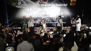 TNI – Polri Ngajaga Lembur Pemilu Damai, Indonesia Maju