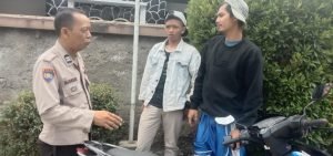 Sinergitas TNI – Polri Desa Pancawati Beri Himbauan Kamtibmas dan Ajak Cegah TPPO
