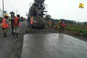 Kementerian PUPR Percepat Inpres Jalan Daerah di Lampung, Progress Simpang Korpri – Purwotani Capai 70%