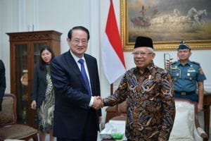 Temui Wapres, Ketua Komite Tetap Kongres Rakyat Provinsi Zhejiang Tindaklanjuti Prospek Kerja Sama Investasi Industri Halal di Indonesia