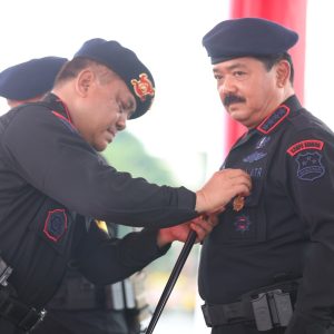Menteri ATR/Kepala BPN Jadi Warga Kehormatan Utama Korps Brimob Polri