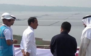 Jokowi Resmikan PLTS Terapung Terbesar di Asia Tenggara